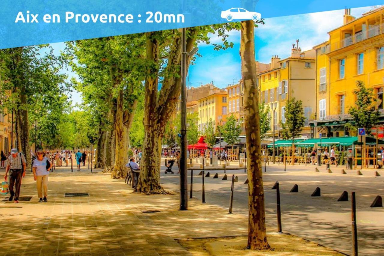 Apartament Sud Passion - Ferrer Nine - Cosy Avec Balcon Gardanne Zewnętrze zdjęcie