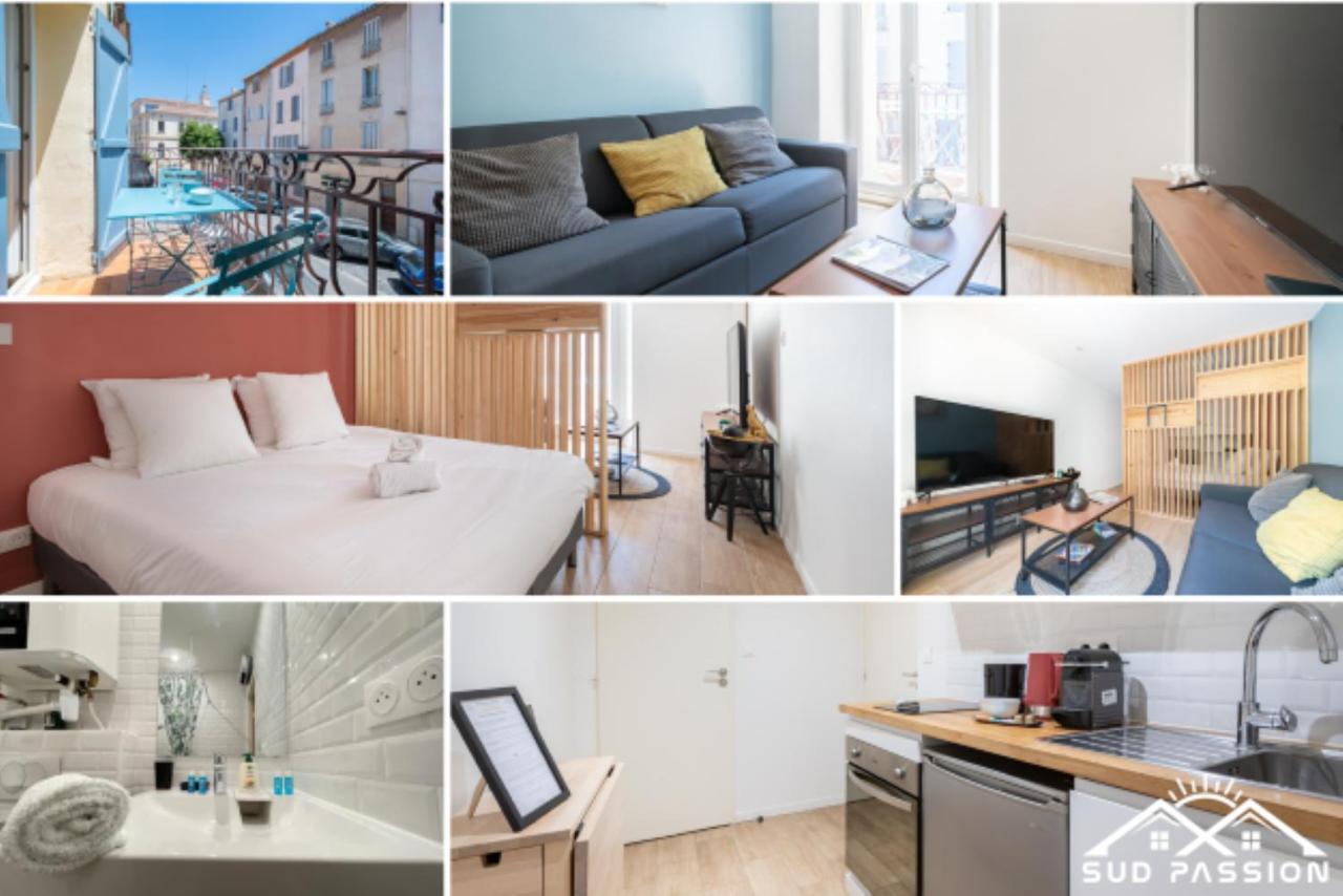 Apartament Sud Passion - Ferrer Nine - Cosy Avec Balcon Gardanne Zewnętrze zdjęcie